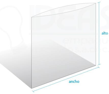 Medidas estándar de bolsas de celofán Medidas estándar de bolsas de celofán